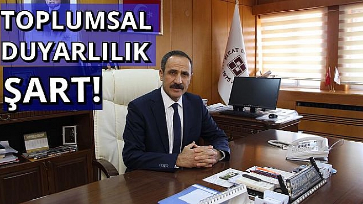  REKTÖR DEMİRDAĞ'DAN ENGELSİZ BİR HAYAT MESAJI