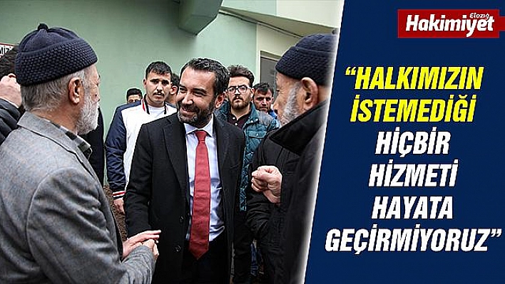 ŞERİFOĞULLARI: 'ÖNCELİĞİMİZ VATANDAŞLARIMIZIN MEMNUNİYETİ'