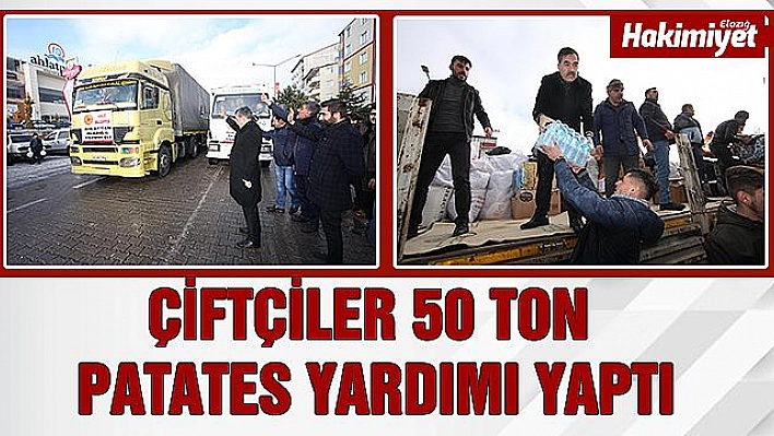  Ahlat'tan Elazığ için yardım seferberliği 