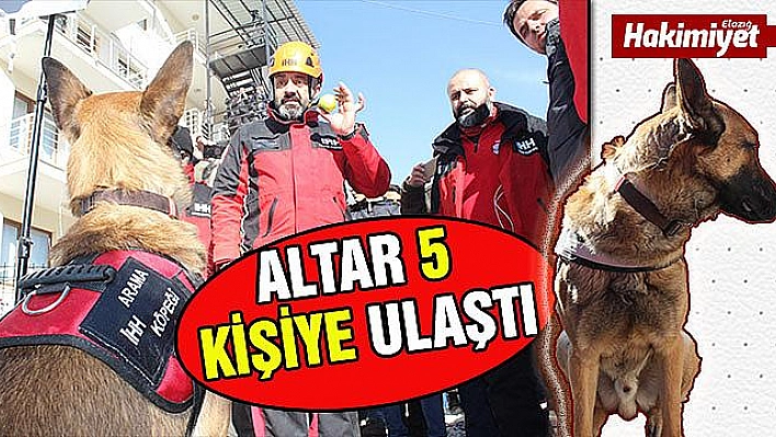 Dilek Apartmanı'nda 5 kişiye Altar sayesinde ulaşıldı