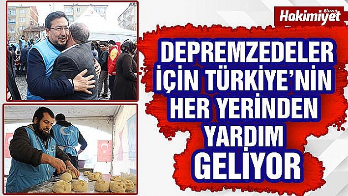 Doğu Türkistanlılar, depremzedelere yardıma koştu