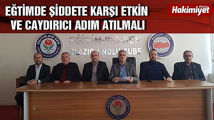 Eğitim Bir-Sen'den yarı yılı değerlendirme TOPLANTISI YAPTI