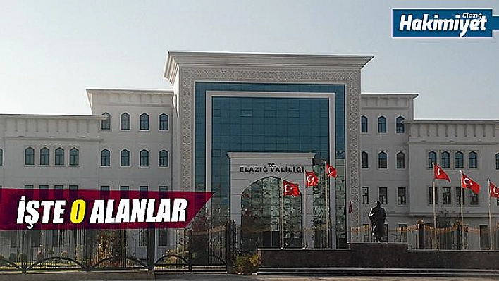 ELAZIĞ'DA TOPLANMA, GÖSTERİ VE YÜRÜYÜŞ GÜZERGÂHLARI BELİRLENDİ 