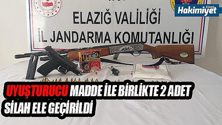 Jandarmadan uyuşturucu ve silah operasyonu