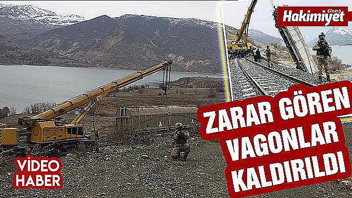 Mayınlı saldırıda devrilen vagonlar 4. yılında kaldırıldı