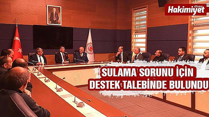 Milletvekili Erol, Elazığ Ziraat Odası yönetimi ile TBMM'de bir araya geldi