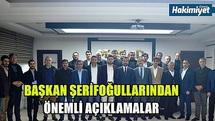 MÜSİAD DOST MECLİSİ'NİN  KONUĞU ŞERİFOĞULLARI OLDU 