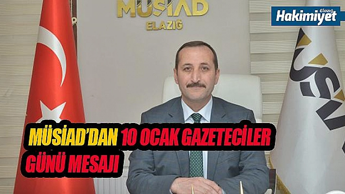 ÖZEREN'DEN ÇALIŞAN GAZETECİLER GÜNÜ KUTLAMA MESAJI