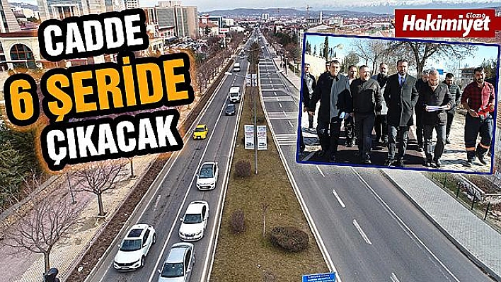 ŞEHİT KORGENERAL HULUSİ SAYIN CADDESİ YENİLENİYOR