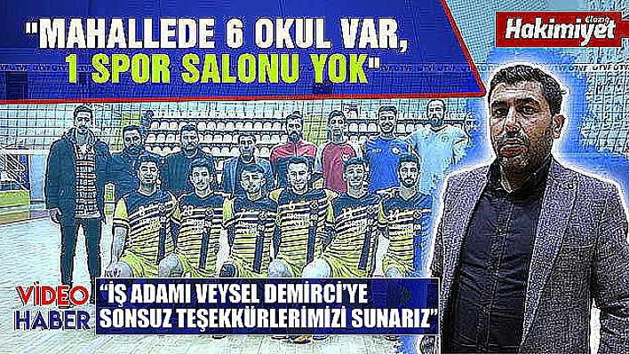 Suç mahallesi, spor mahallesi oldu