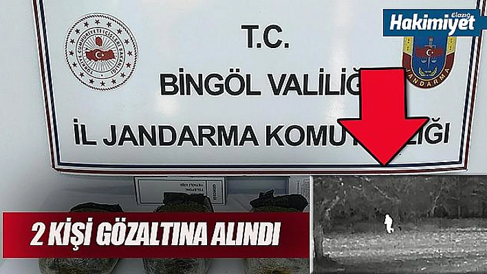 Uyuşturucu tacirleri termal kamerayla yakalandı