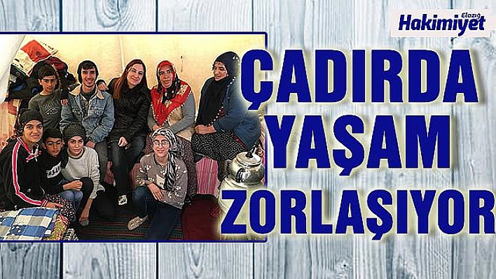 ASLAN YÜREKLİ DEPREMZEDE, HEM OKUYOR HEM ÇALIŞIYOR