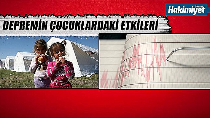 ÇOCUK VE DEPREM 