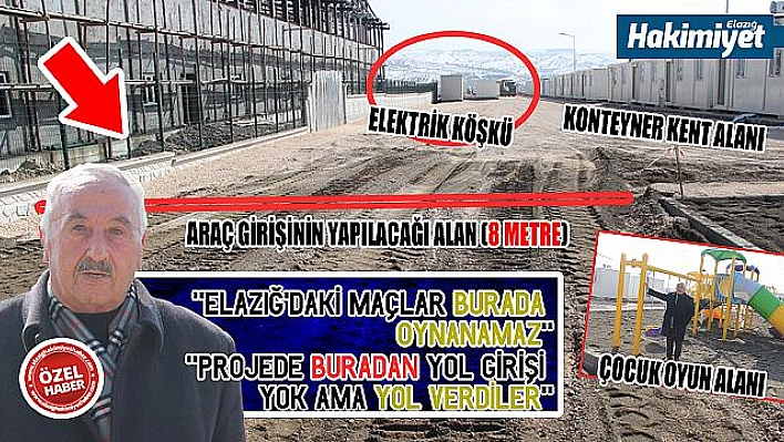 Doğukent Stadı'nda 'Konteyner Kent' tehlikesi!