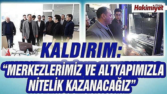 ELAZIĞ, TÜRKİYE'DE İNOVASYON VE TASARIM MERKEZİ OLUYOR