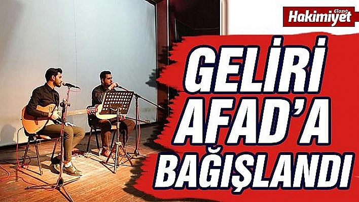 Elazığ türküleri depremzedeler için söylendi