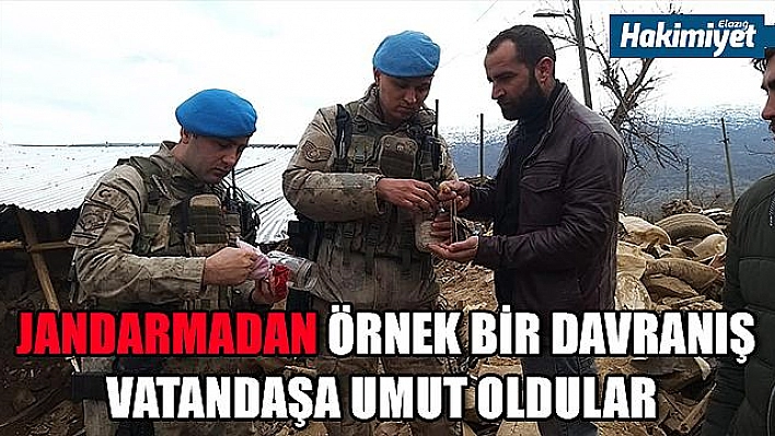 JANDARMA, ENKAZDA BULDUĞU ZİYNETİ SAHİBİNE ULAŞTIRDI