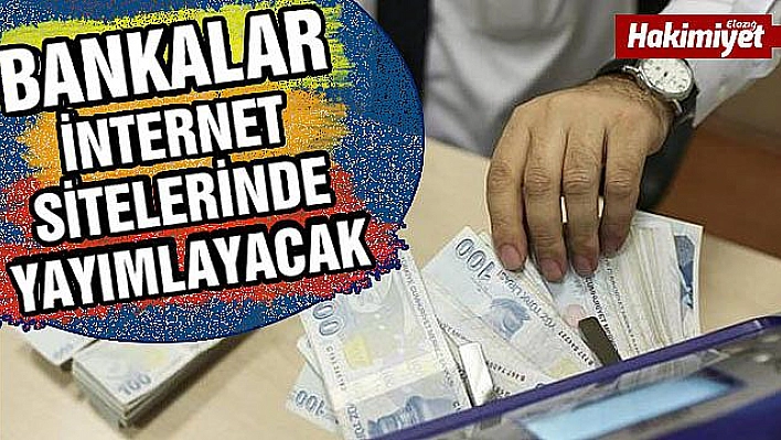  Kredi ve mevduat kabulünde faiz oranları belirlendi   