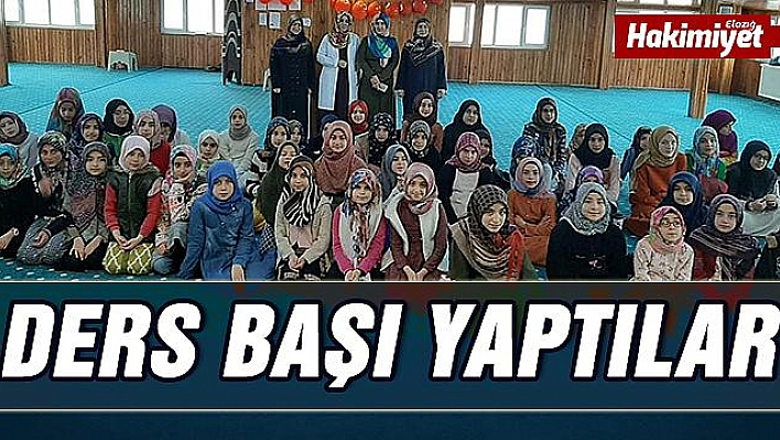 KUR'AN KURSLARINDA İKİNCİ YARIYIL BAŞLADI