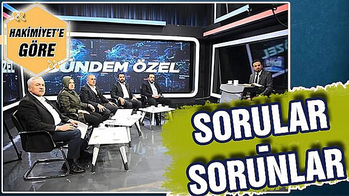 SORULAR-SORUNLAR