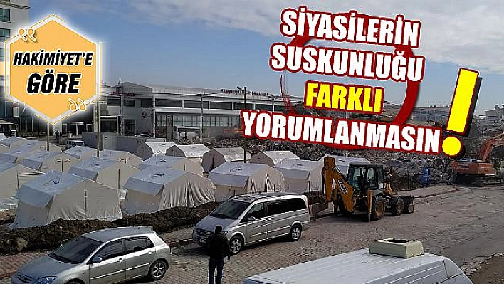 SUSKUNLUKLARI RIZADAN DEĞİL