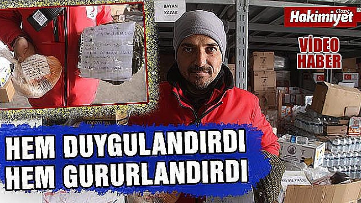 Üniversite öğrencileri, eşyalarını duygulandıran bir notla gönderdi