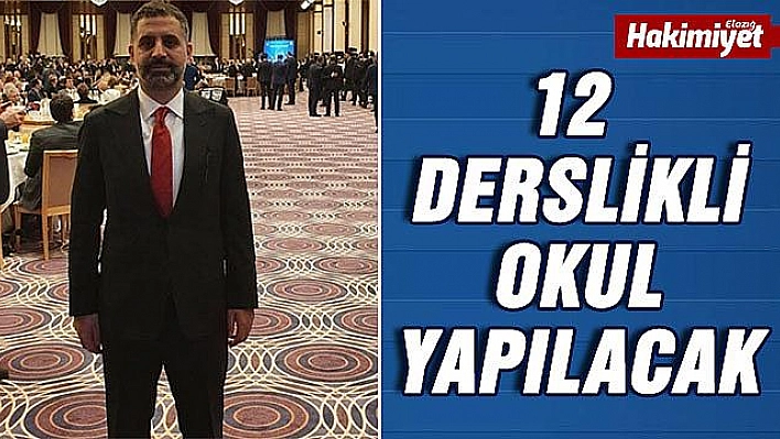 VEYSEL DEMİRCİ, ELAZIĞ'A YAPILACAK LİSE İÇİN BAĞIŞÇI OLDU