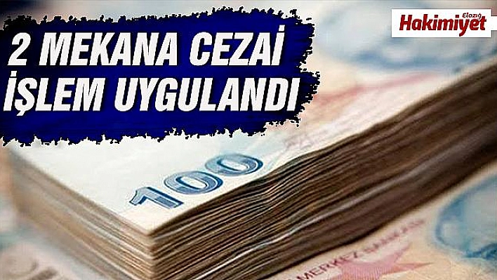 2 derneğe cezai işlem uygulandı