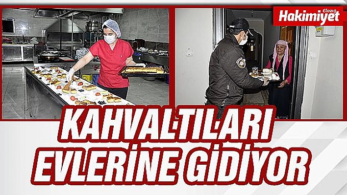 65 yaş üstü vatandaşların evlerine kahvaltı servisi 