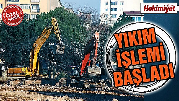 BİNLERCE MEZUN VEREN OKUL, EKİPLER TARAFINDAN YIKILDI