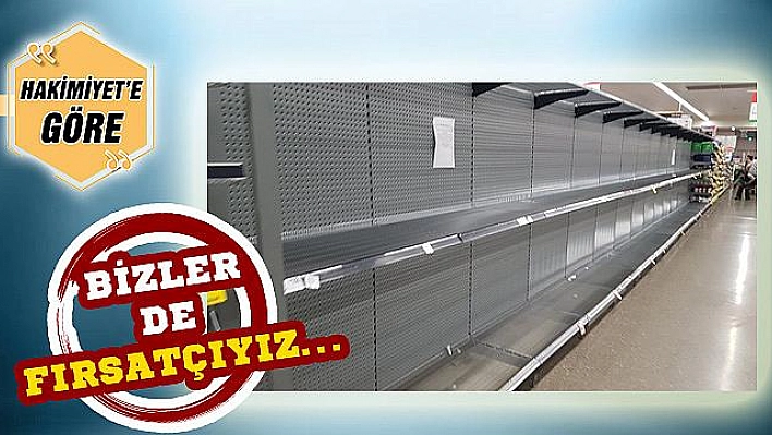 BİZLER DE FIRSATÇIYIZ…