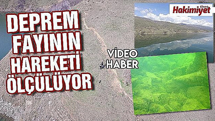 Elazığ depremi ile ilgili su altında inceleme