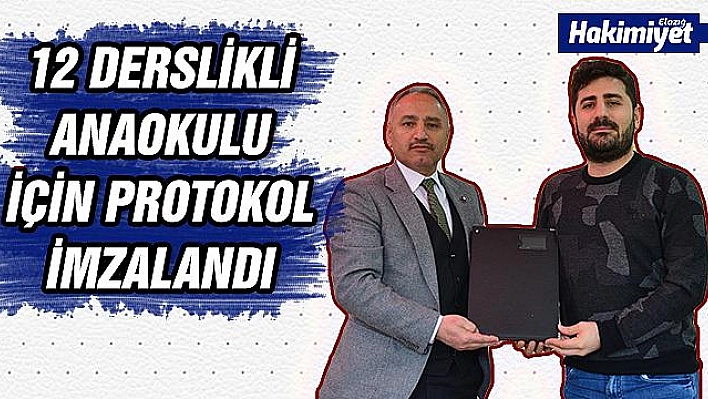 Elazığlı iş adamı Soylu'dan 12 derslikli okul