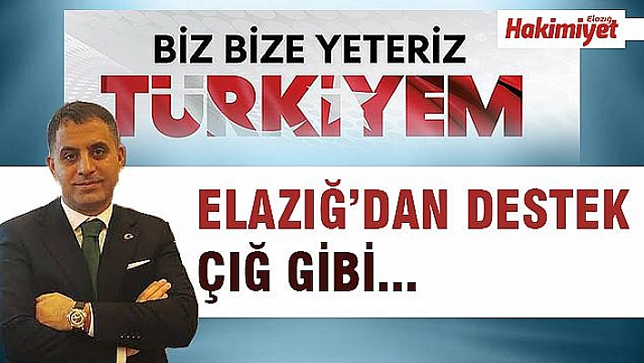 Elazığlılar yine yakışanı yapıyor!