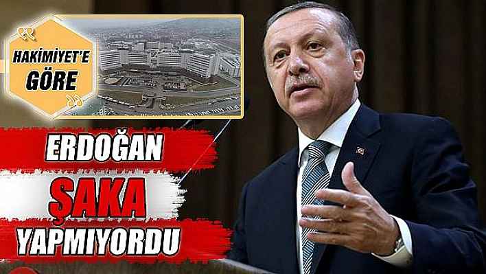 ERDOĞAN ŞAKA YAPMIYORDU