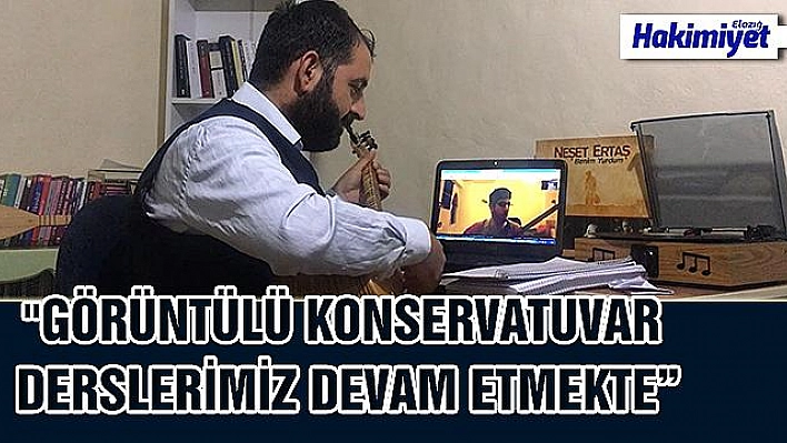 Evde kalıyorlar, koro eğitimini uzaktan alıyorlar