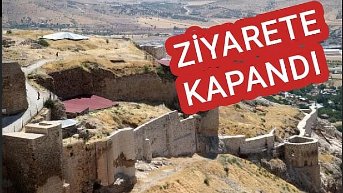 Harput'ta Ziyaret ve Kamuya Açık Alanlar Kapatıldı 