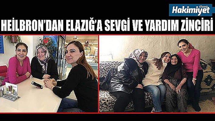 HEİLBRON'DAN ELAZIĞ'A SEVGİ VE YARDIM ZİNCİRİ