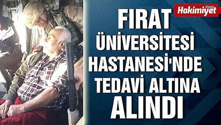 Helikopterle hastaneye ulaştırıldı   