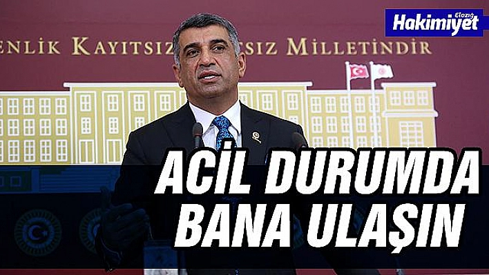 Milletvekili Erol'dan korona virüsü uyarısı