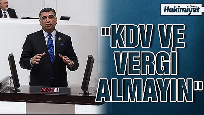 Milletvekili Erol:'Elazığ'ın ihtiyacı olan hükümetin siyasi iradesi'