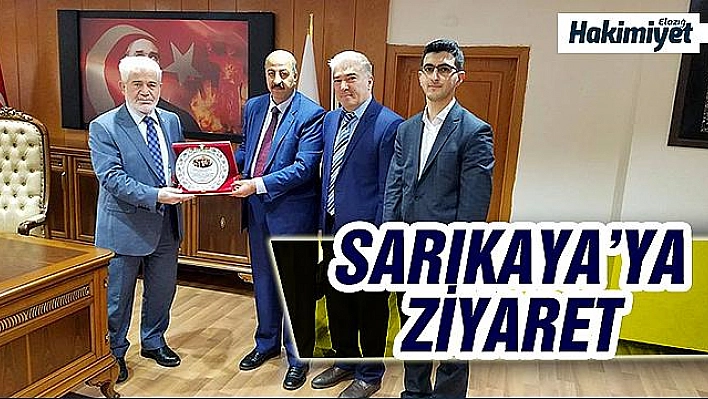 MÜFTÜ  YUSUF SARIKAYA'YA TEŞEKKÜR ZİYARETİ