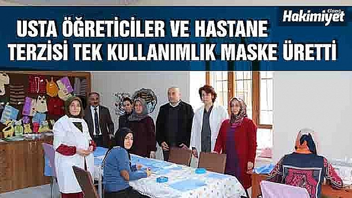 TEK KULLANIMLIK MASKE ÜRETİLMEYE BAŞLANDI