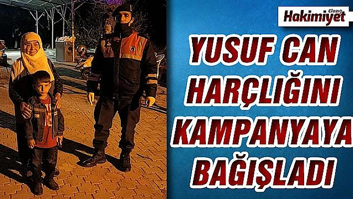5 yaşındaki Yusuf 'Ben devletime bağış yapacağım' dedi