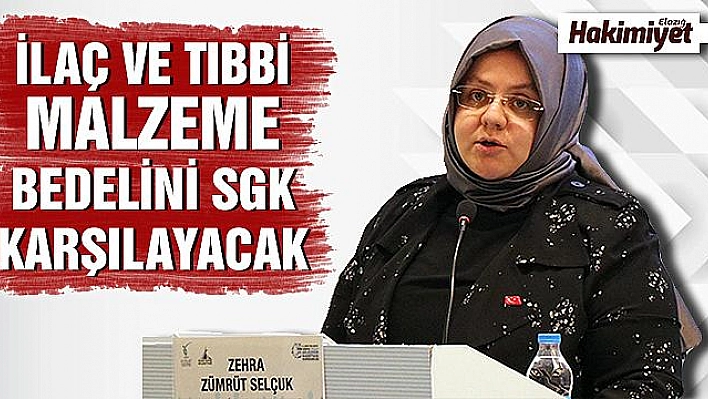 BAKAN SELÇUK 'KRONİK HASTALARIN 1 OCAK VE SONRASINDA SONA EREN SAĞLIK RAPORLARI GEÇERLİ OLACAK'