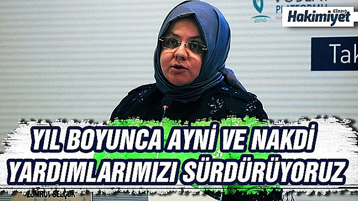 Bakan Selçuk: 'Ramazan ayı öncesinde ihtiyaç sahipleri için SYDV'lere 176 milyon lira kaynak aktardık'