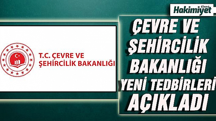 Çevre ve Şehircilik Bakanlığından Covid-19 tedbirlerine ilişkin yeni genelge