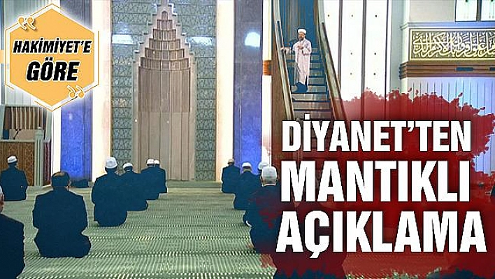 DİYANET'TEN MANTIKLI AÇIKLAMA