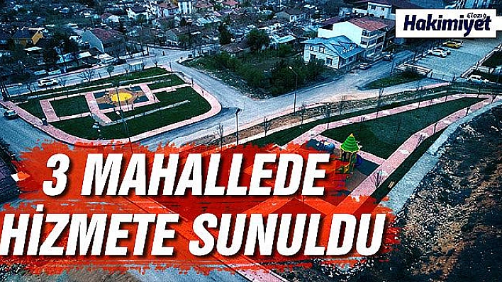 ELAZIĞ BELEDİYESİ'NDEN TEMATİK PARKLAR