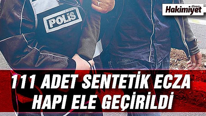 Elazığ polisi, uyuşturucu tacirini suç üstü yakaladı